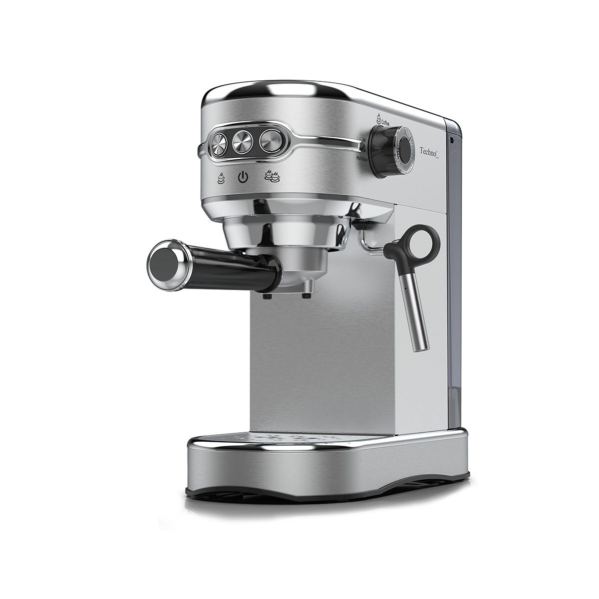 Espresso Maker Te‑823 اسپرسو ساز تکنو مدل TE-823 ایتالیی 20 بار پمپ - Image 1